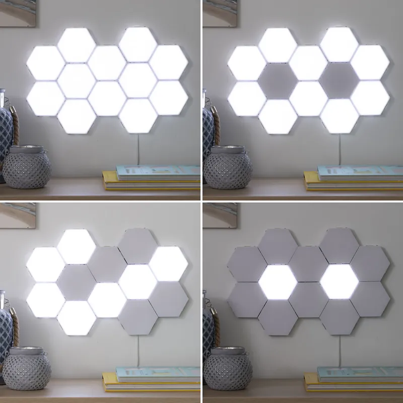 Setti magneettisia, modulaarisia LED-paneeleja kosketusnäppäimellä Tilight InnovaGoods (3 Kpl pakkaus)